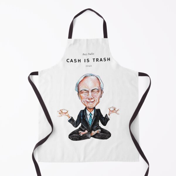 Item preview, Cash is Trash Ray Dalio designed and sold by vitofylyk.