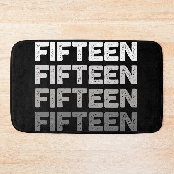 Item preview, 15th Teen Birthday, Adults Favorite # Fifteen, Sports Grey designed and sold by The Princess Saves Herself.