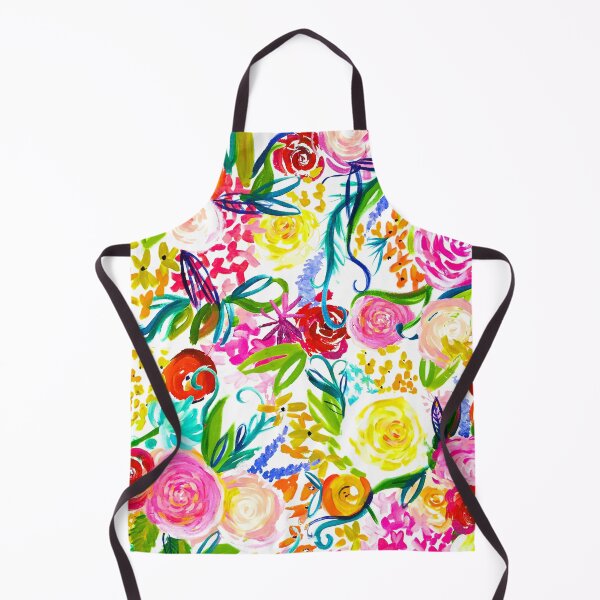 Item preview, Painted Floral Painting in Bright Spring Colors designed and sold by The Artwerks.