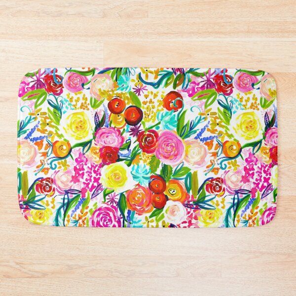 Item preview, Painted Floral Painting in Bright Spring Colors designed and sold by The Artwerks.