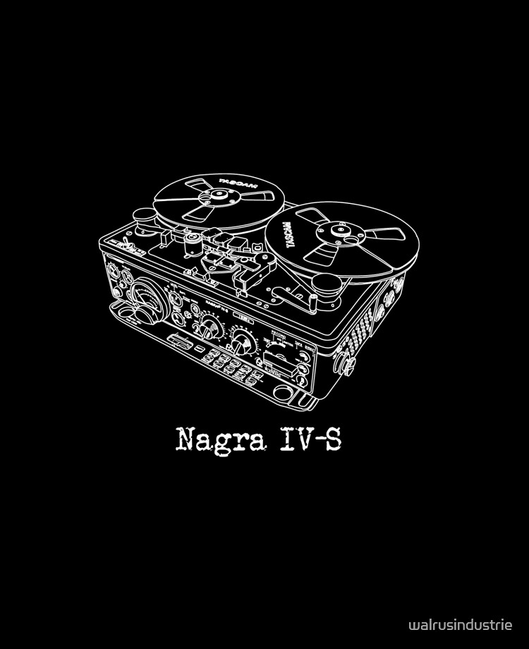 NAGRA vintage line art audio recorder iPad Case & Skin for Sale by  walrusindustrie