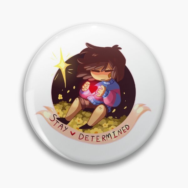 Item preview, stay determined frisk designed and sold by javajuicedraws.