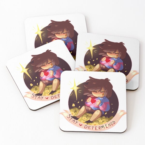 Item preview, stay determined frisk designed and sold by javajuicedraws.