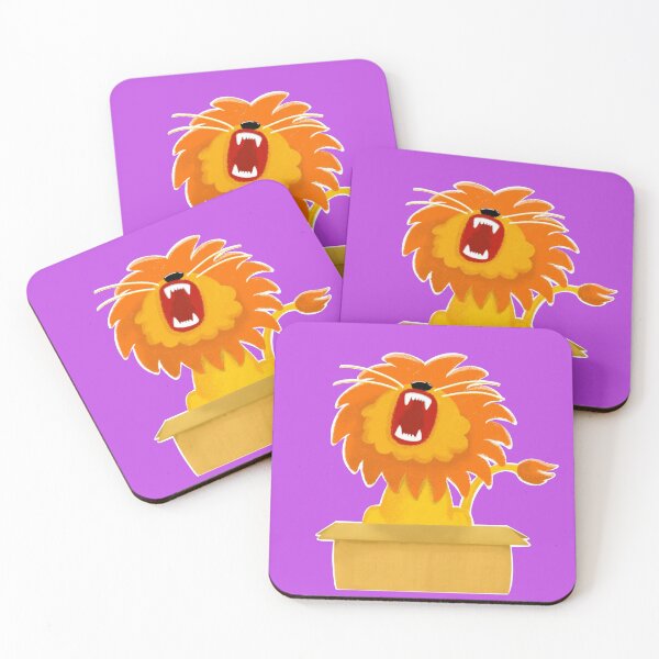 Item preview, Cute lion in a box designed and sold by SusanaDesigns.