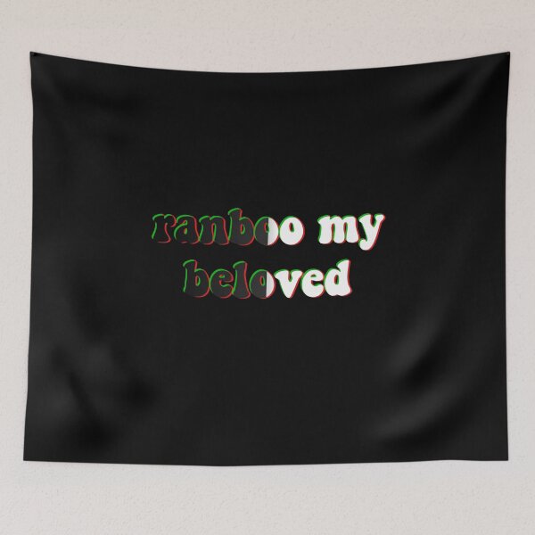 Item preview, Ranboo My Beloved Colourful Black (Dream SMP) designed and sold by artsydoodles.