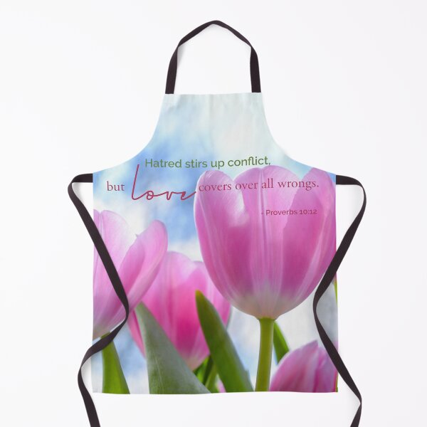 Item preview, Proverbs 10:12 Bible Verses Tulips flowers designed and sold by della95.