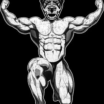 Artwork thumbnail, Bodybuilder Pitbull by Nisa Sirisaer