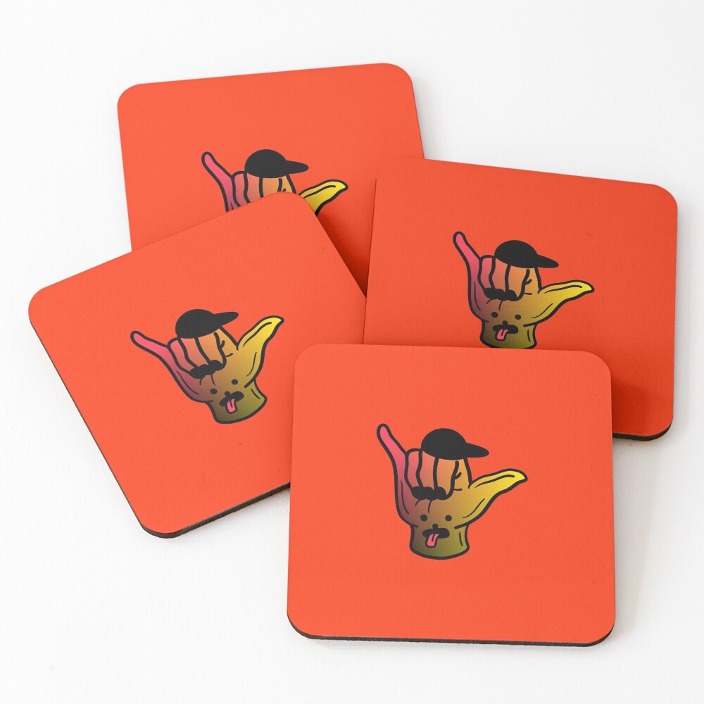 Item preview, Coasters (Set of 4) designed and sold by RedsStickerShop.