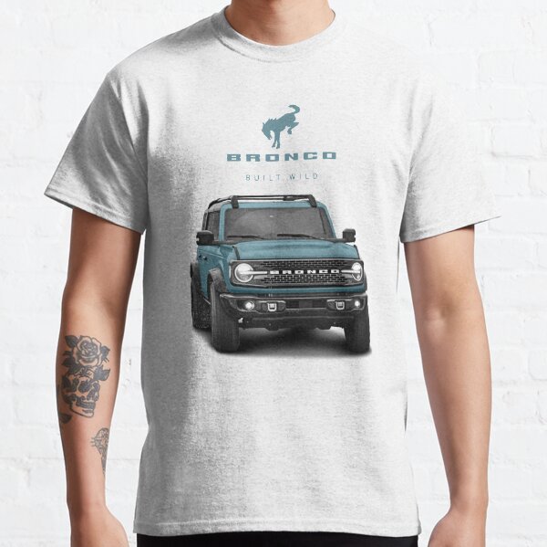Bronco and Logo - Area 51 Classic T-Shirt