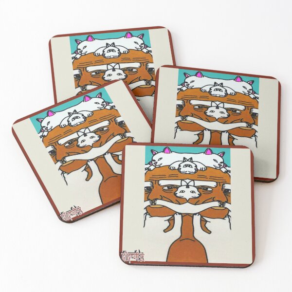 Item preview, Man Cat Mustache  designed and sold by Geoffrey Thompson.