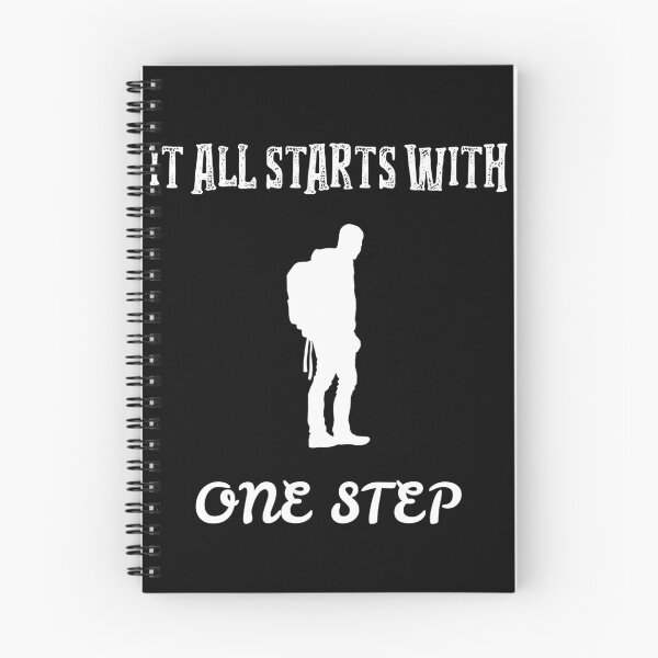 Item preview, IT ALL STARTS WITH ONE STEP designed and sold by PTree1.