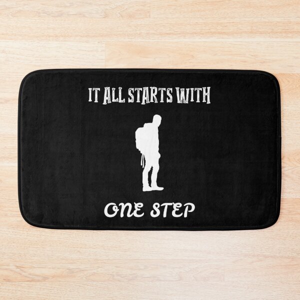 Item preview, IT ALL STARTS WITH ONE STEP designed and sold by PTree1.