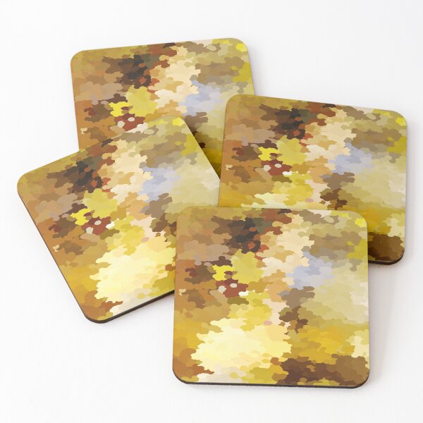 Item preview, Abstract pattern with golden colors  designed and sold by khleal.