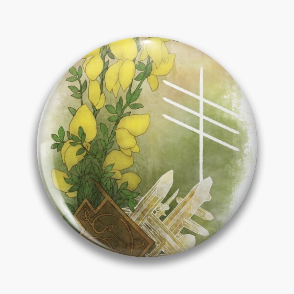 Item preview, OGHAM art - nGEADAL The Broom plant designed and sold by Lunariagold.