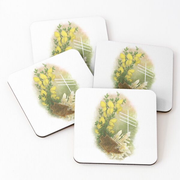 Item preview, OGHAM art - nGEADAL The Broom plant designed and sold by Lunariagold.