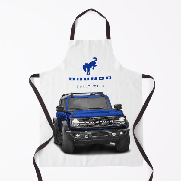 Item preview, Bronco and Logo - Lightning Blue designed and sold by love-at1st-gear.