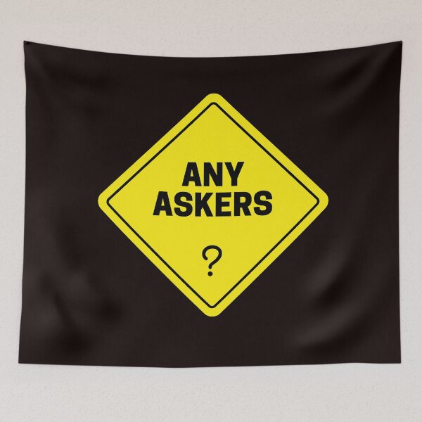 Item preview, Any askers designed and sold by getyourvibeon.