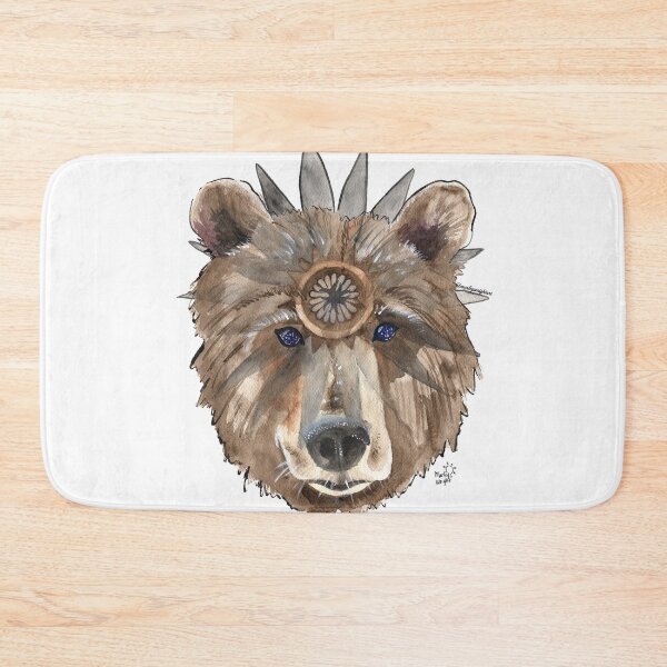 Item preview, Bear Animandala designed and sold by marleywrightart.