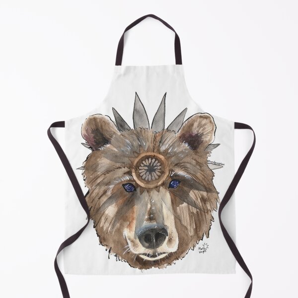 Item preview, Bear Animandala designed and sold by marleywrightart.