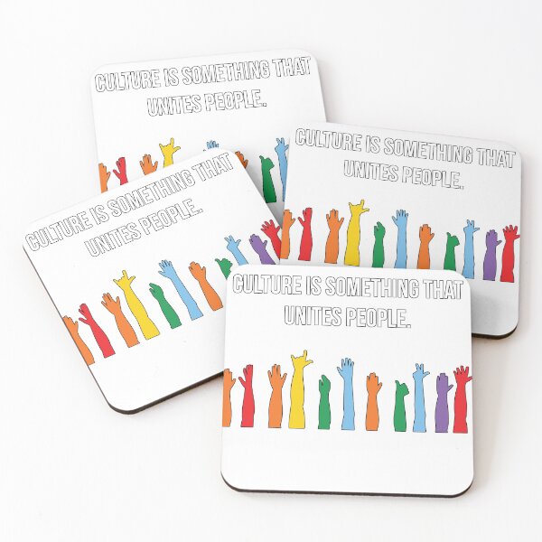 Item preview, Culture Unites People designed and sold by sociallyinform.