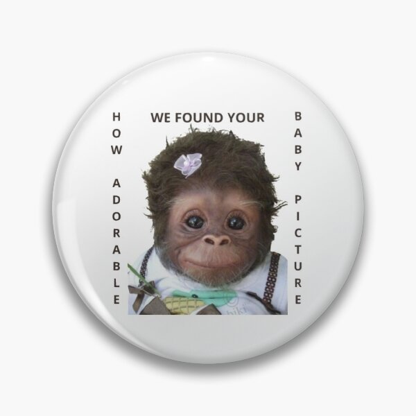 Item preview, How Adorable Baby Picture Funny Joke Meme Design designed and sold by TheHappyK.