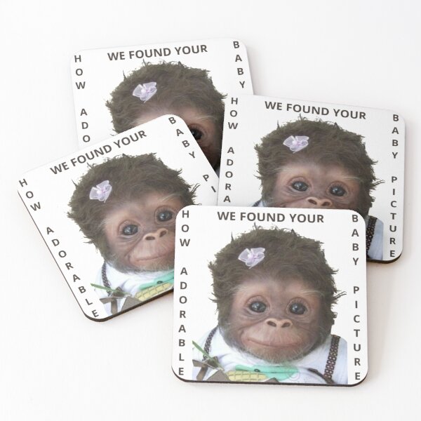 Item preview, How Adorable Baby Picture Funny Joke Meme Design designed and sold by TheHappyK.