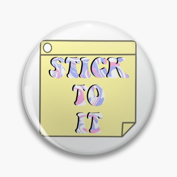 Item preview, Sticky note stick to it motivational graphic  designed and sold by E.K Spencer.