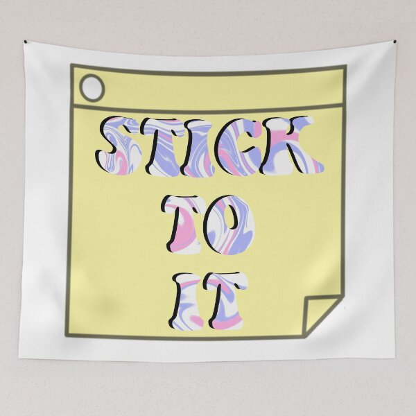 Item preview, Sticky note stick to it motivational graphic  designed and sold by E.K Spencer.
