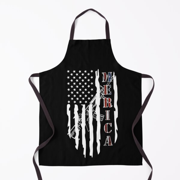 Item preview, Merica AR15 Vector White Distressed American Flag designed and sold by Matt Ballinger.