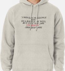 Sudadera con capucha Shakespeare-Batalla de ingenios