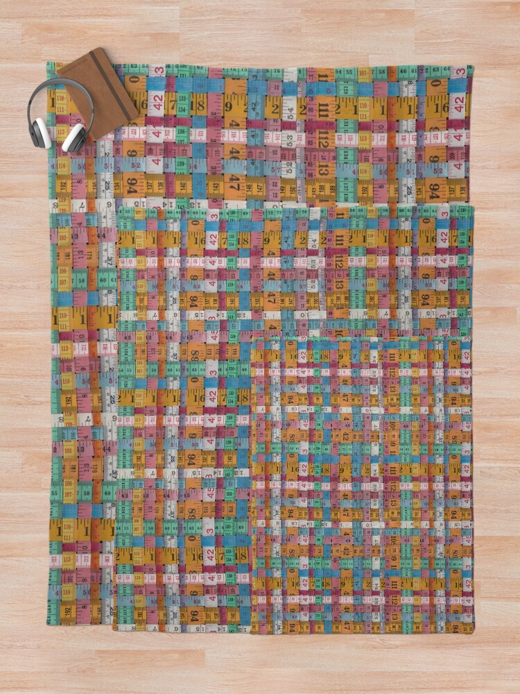 Alternate view of From a distance (2021) Throw Blanket