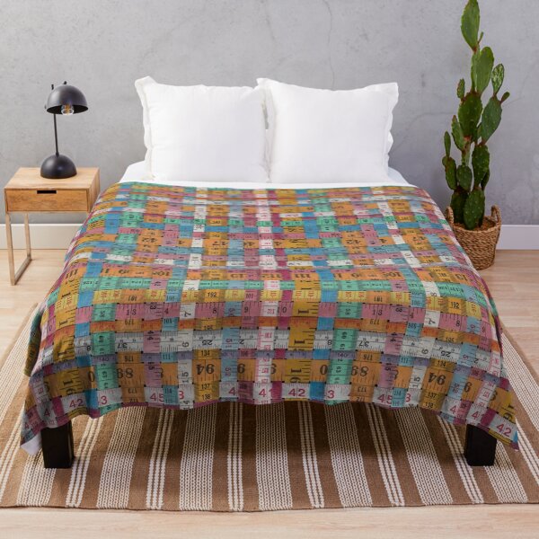 From a distance (2021) Throw Blanket