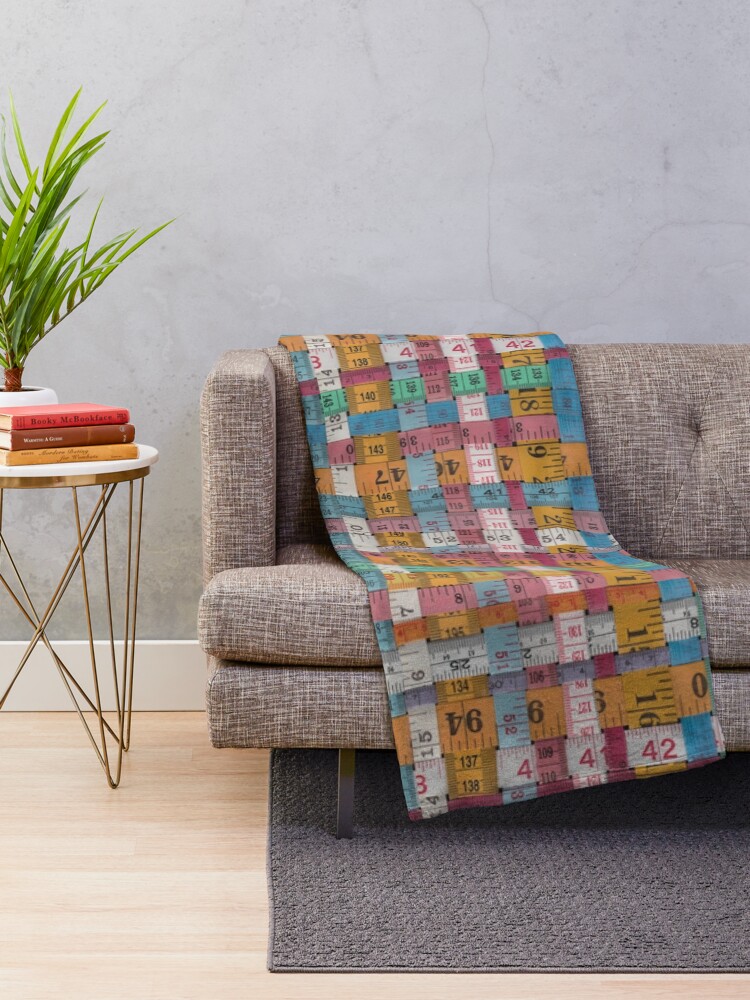 Alternate view of From a distance (2021) Throw Blanket