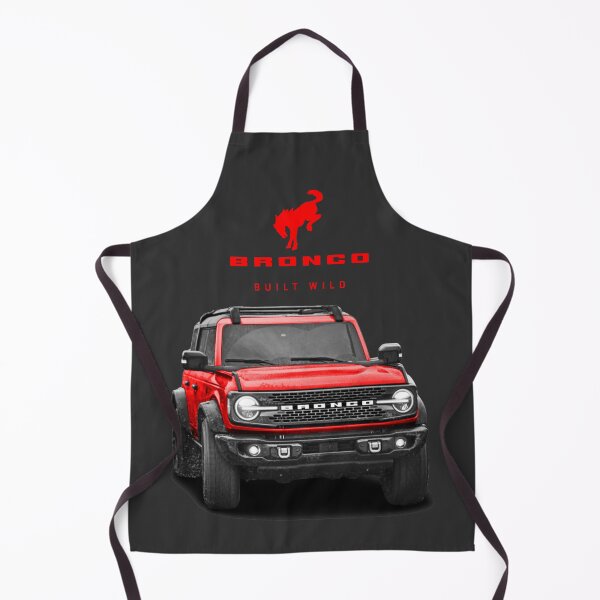 Item preview, Bronco and Logo - Race Red designed and sold by love-at1st-gear.