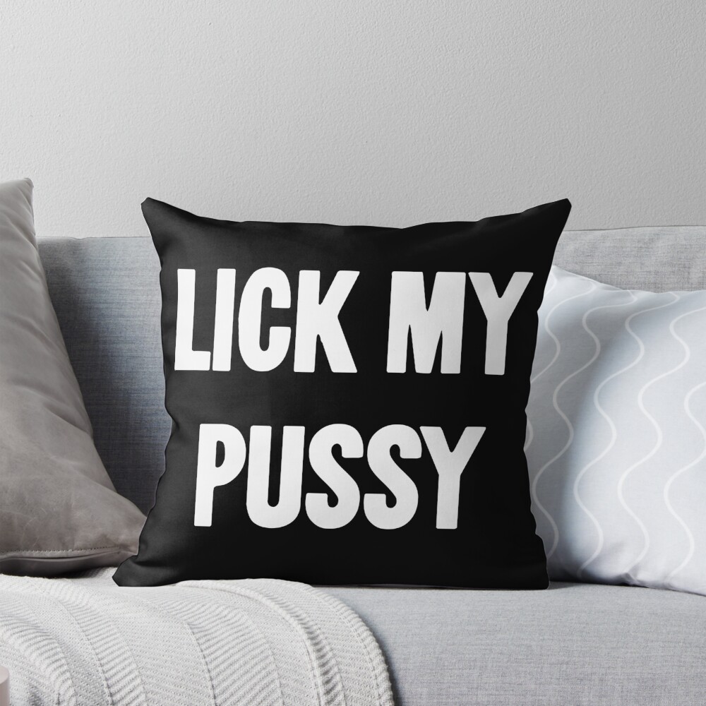Lick My Pussy Throw Blanket