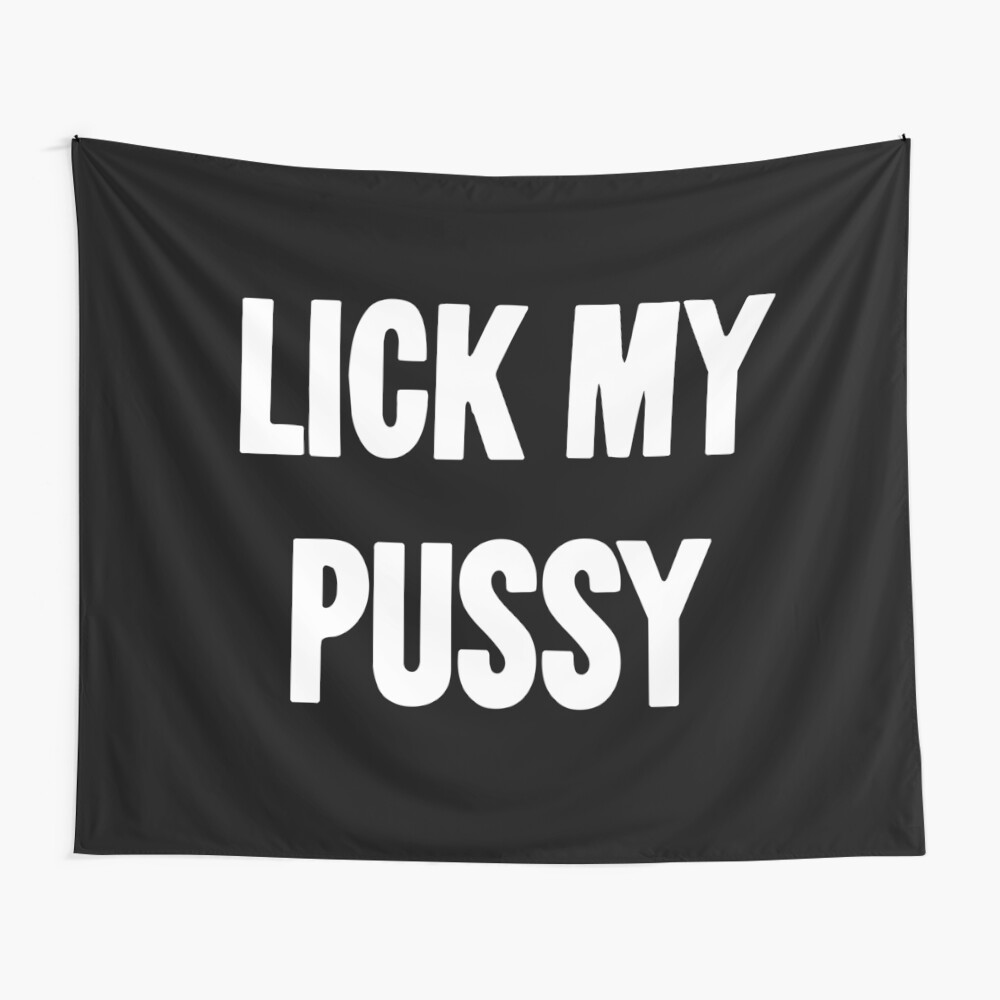 Lick My Pussy Throw Blanket