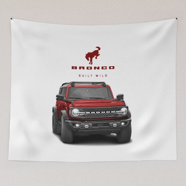 Item preview, Bronco and Logo - Rapid Red designed and sold by love-at1st-gear.
