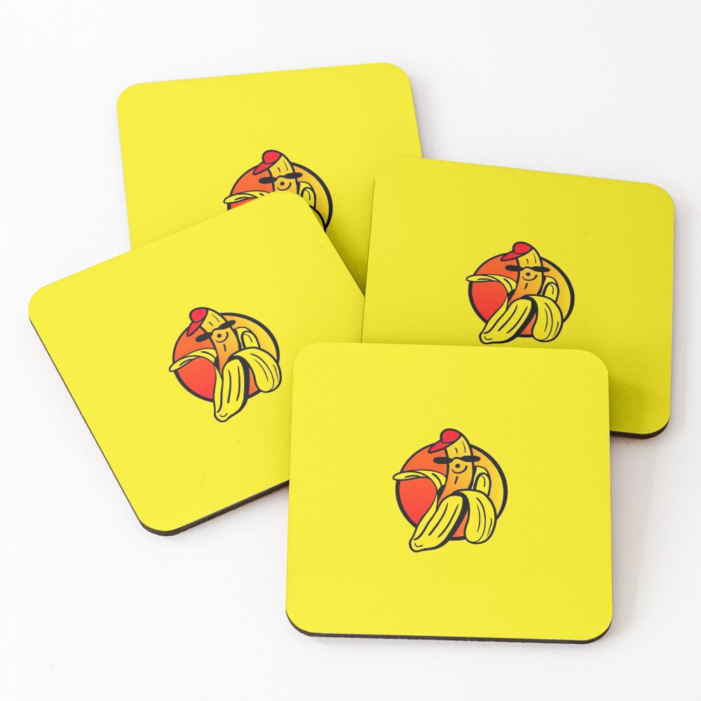 Item preview, Coasters (Set of 4) designed and sold by RedsStickerShop.