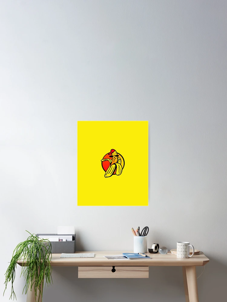 Thumbnail 2 of 3, Poster, Chill Banana designed and sold by RedsStickerShop.