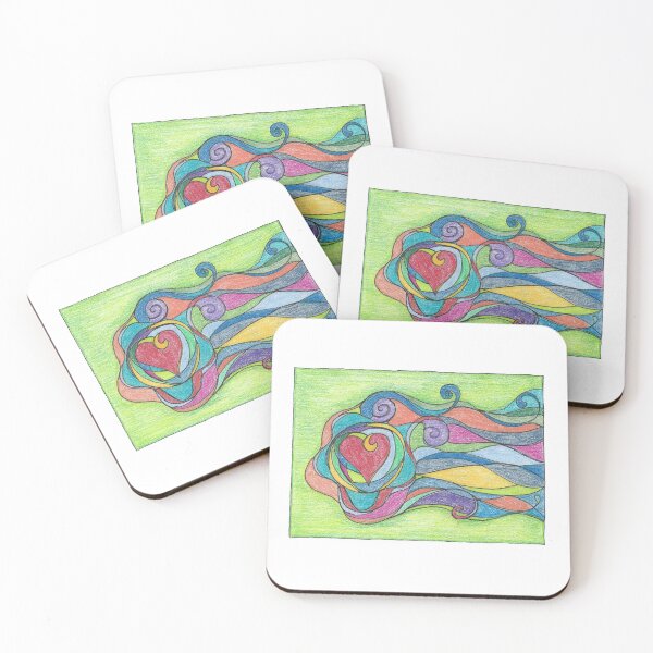 Item preview, Heart Protected by Colors designed and sold by Laura Pugh.