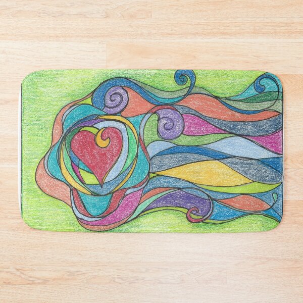 Item preview, Heart Protected by Colors designed and sold by Laura Pugh.