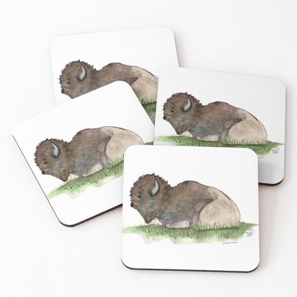 Item preview, Bison designed and sold by marleywrightart.