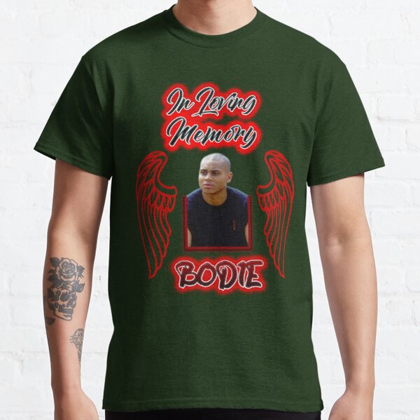R.I.P. Bodie, The Wire Airbrush Memorial T-Shirt Classic T-Shirt for Sale  by All-In-The-Game