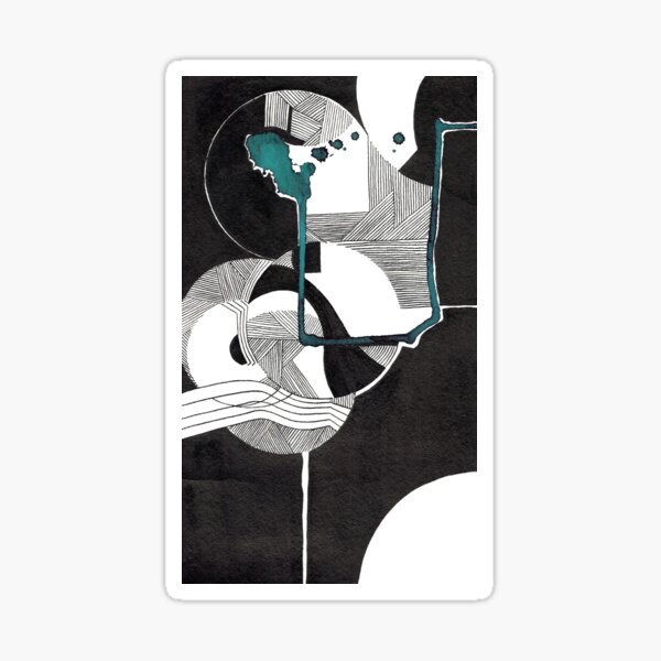 Intersections des mondes Sticker