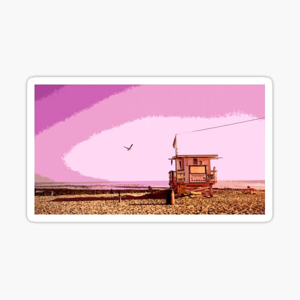 Aperçu de l'œuvre Malibu Beach California USA - Peinture numérique - Pintura Digital - Digitale Zeichnung - Pittura Digitale créée et vendue par RazzArt.