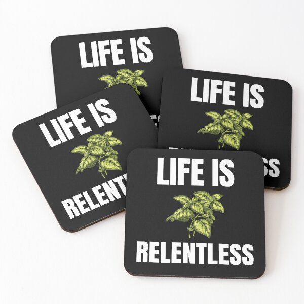 Item preview, Life Is Relentless designed and sold by Crafty-Mornings.
