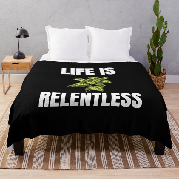 Item preview, Life Is Relentless designed and sold by Crafty-Mornings.