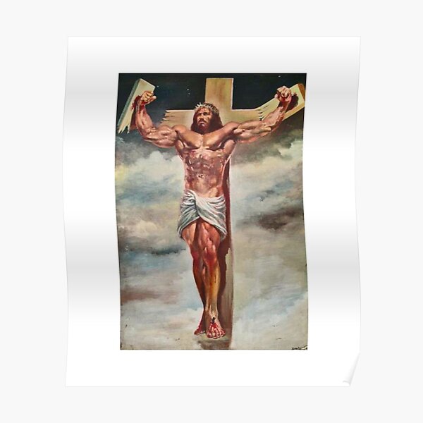 Muscle Jesus Christ  Poster