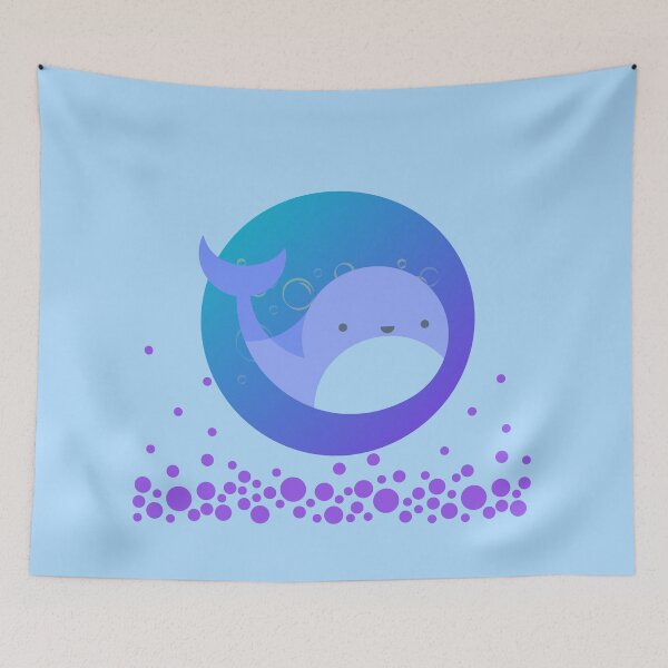 Item preview, Happy Whale designed and sold by aquatickawaii.