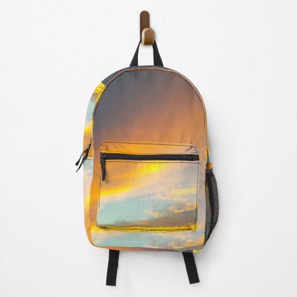 Item preview, Orange clouded sunset sky nature fall background designed and sold by Marilena Strambu.